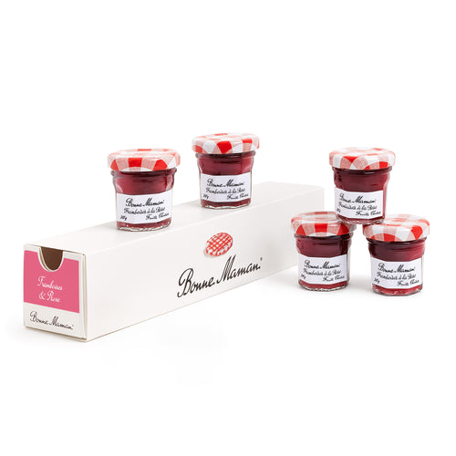 Himbeer-Konfitüre mit Rosennote - Bonne Maman AT - 1