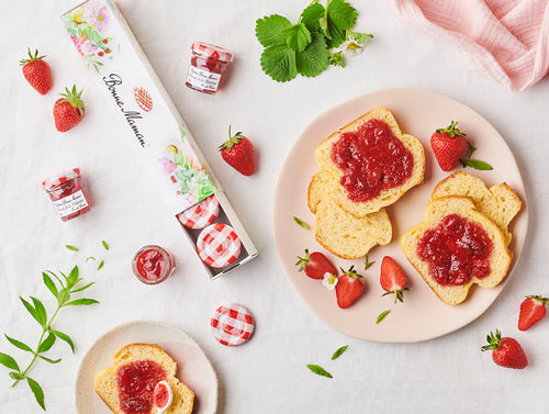Erdbeeren mit Eisenkraut Konfitüre - Bonne Maman AT - 3