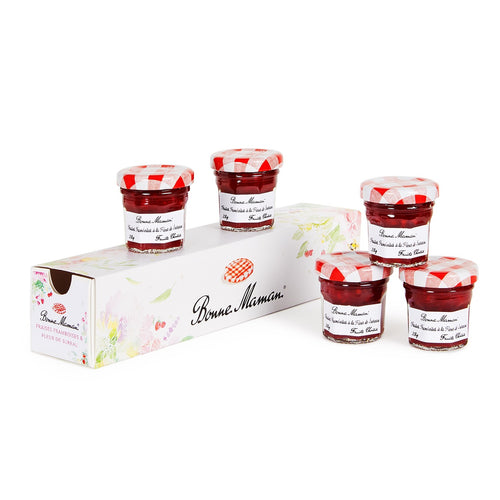 Erdbeere & Himbeere mit Holunderblüte - Bonne Maman AT - 1