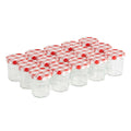 Packung mit 15 kleinen Gläschen – rot